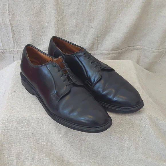 Allen Edmonds Black Shell Cordovan Leeds PTBs Leeds Shell Cordovan Derby Dress Shoe | Men main image 3